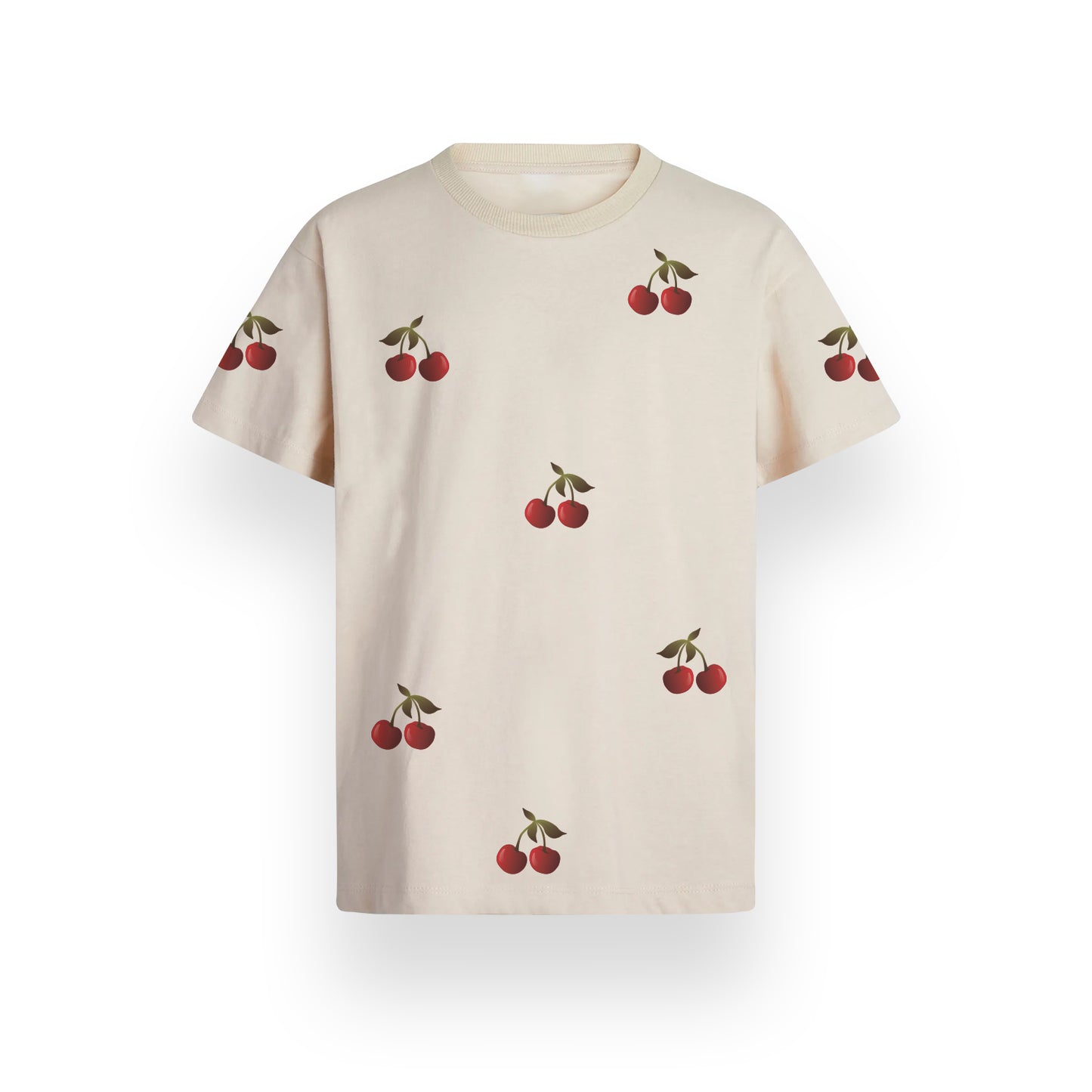 Cherries - Girls Short Sleeve T-shirt