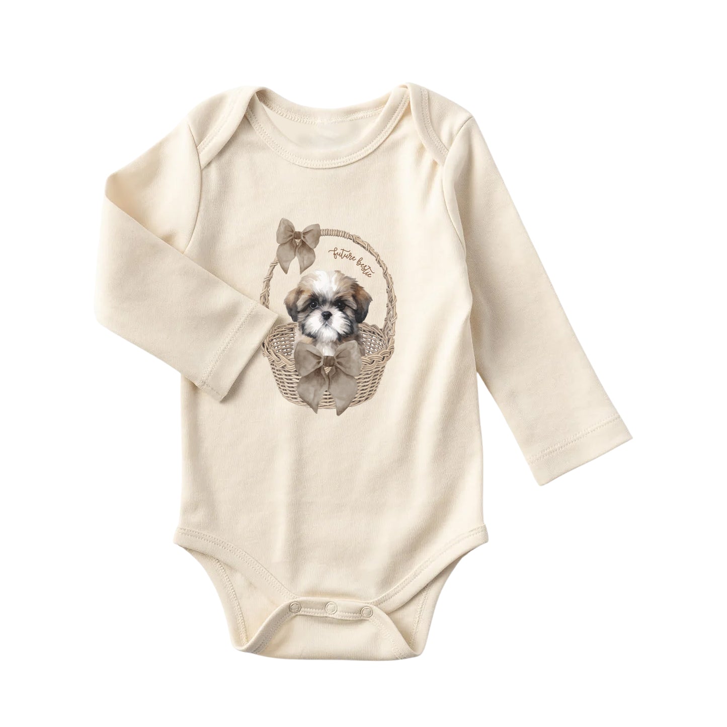 Future Bestie - Long Sleeve Baby Bodysuit