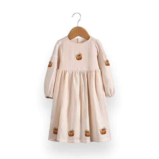 Dress Augusta - Girls Long Everyday Dress