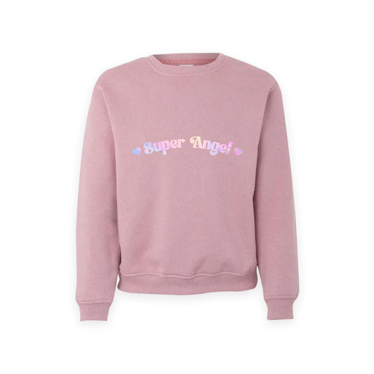 Super angel - Girls crew neck sweatshirt